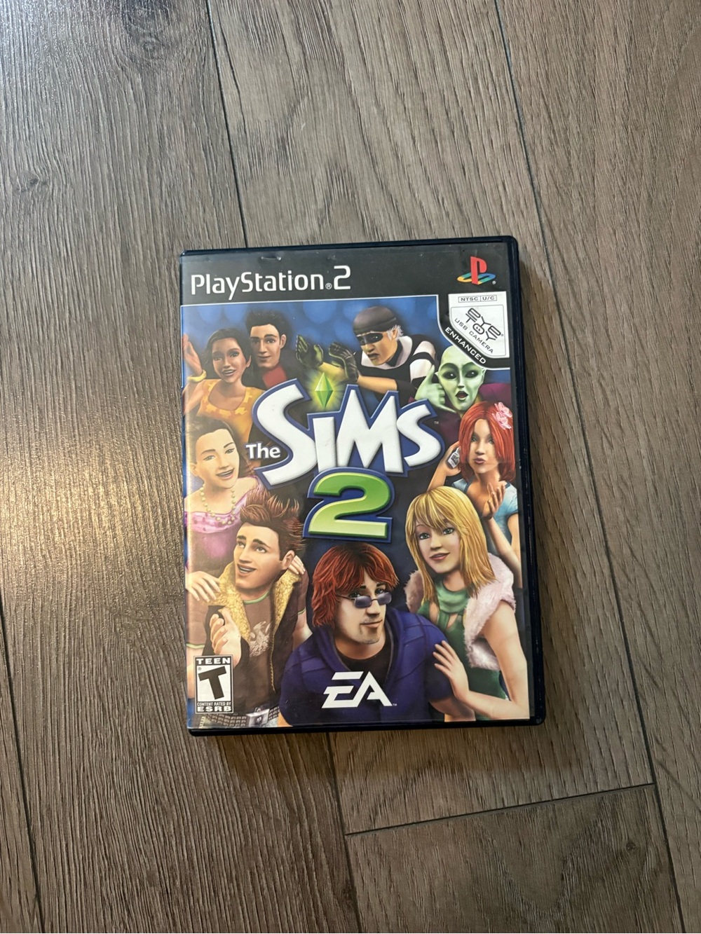 The Sims 2 (PlayStation 2) Video Game - Blue/Green Cover
